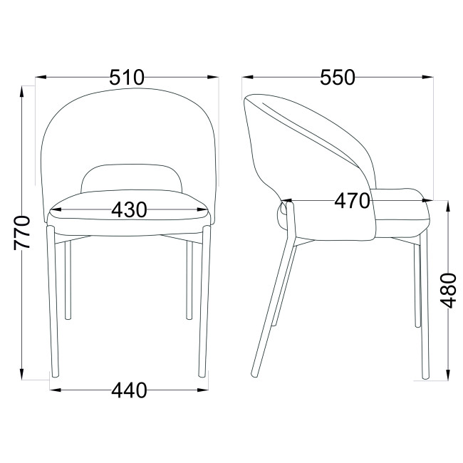Стул ELSA фото-10