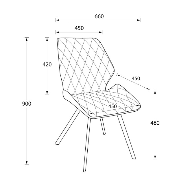 Стул Rafael-R 360 фото-3