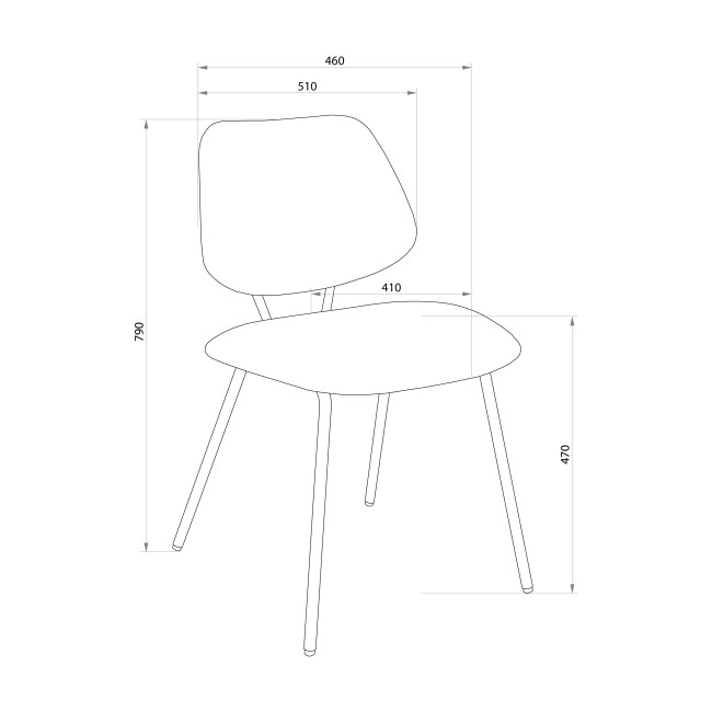 Стул DIXIE фото-10