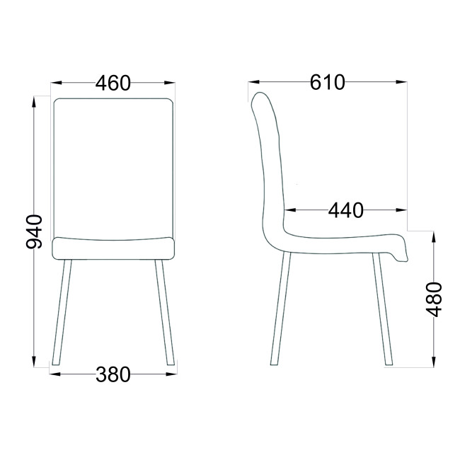 Стул MIRA фото-10