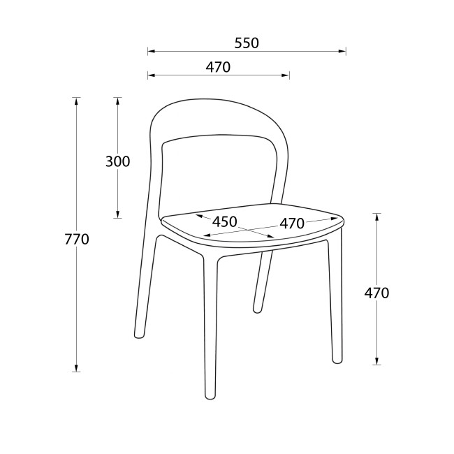 Стул МИЛИНА фото-10 Стул МИЛИНА фото-10