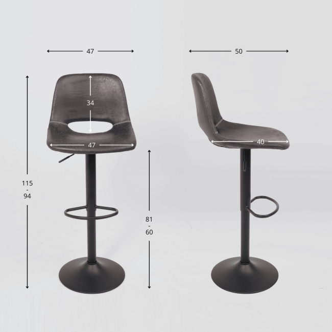 Кресло барное INDIANA фото-4