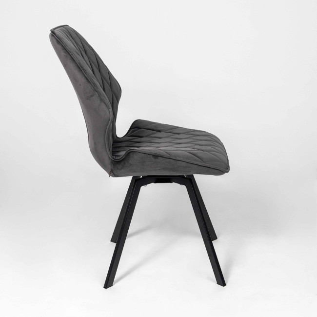 Стул Rafael-R 360 поворотный гематит фото-8