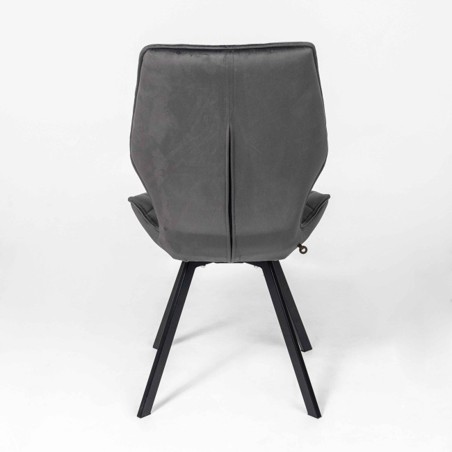 Стул Rafael-R 360 поворотный гематит фото-3