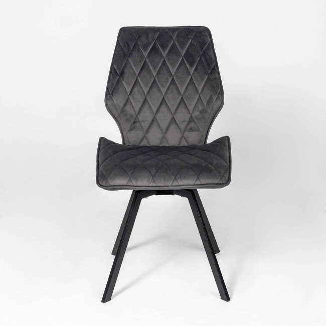 Стул Rafael-R 360 поворотный гематит фото-7