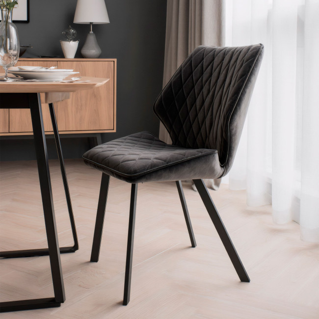 Стул Rafael-R 360 поворотный гематит фото-5