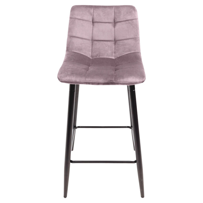 Стул барный MIA, пыльная роза - фото2 Стул барный MIA, пыльная роза - фото2