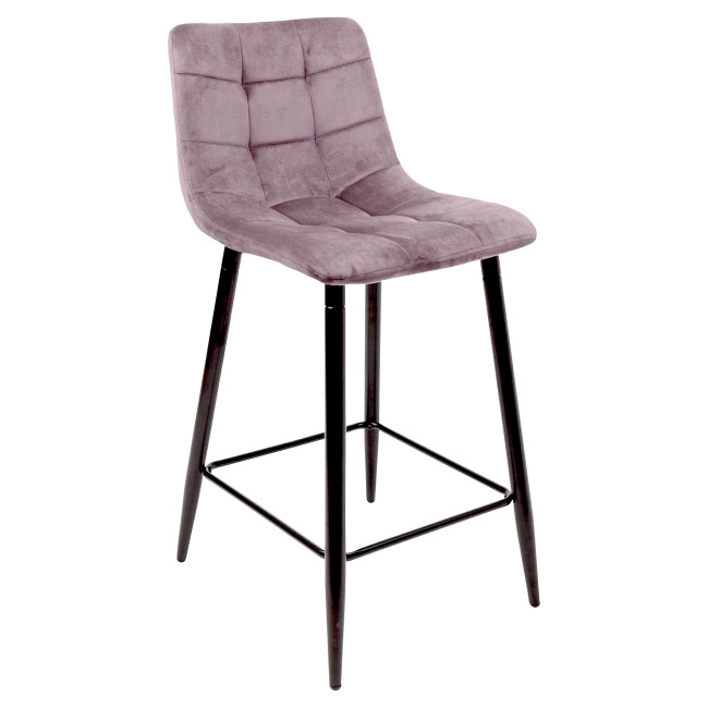 Стул барный MIA, пыльная роза - фото1 Стул барный MIA, пыльная роза - фото1