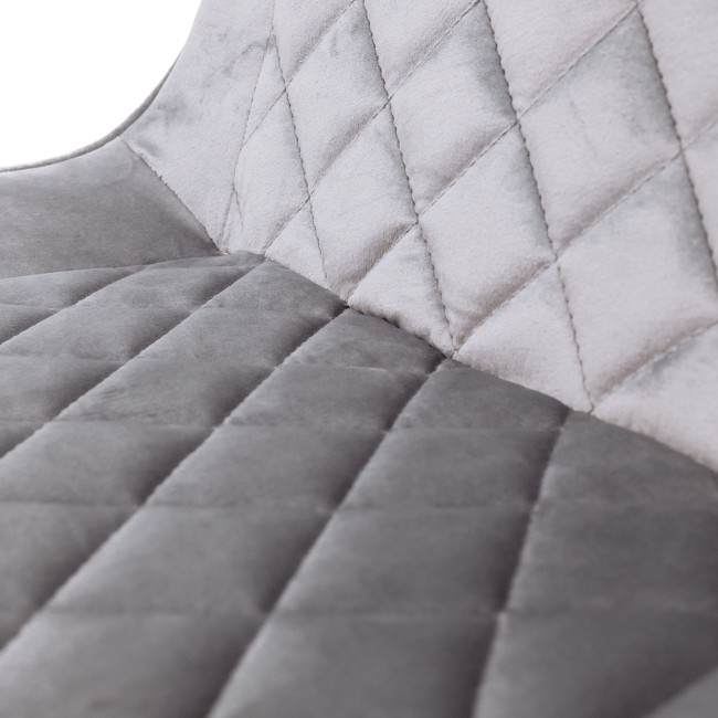 Стул барный LEROS светло-серый - фото2 Стул барный LEROS светло-серый - фото2