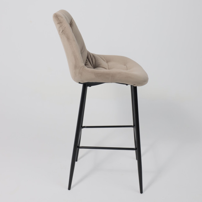 Стул ATINA барный бежевый фото-5