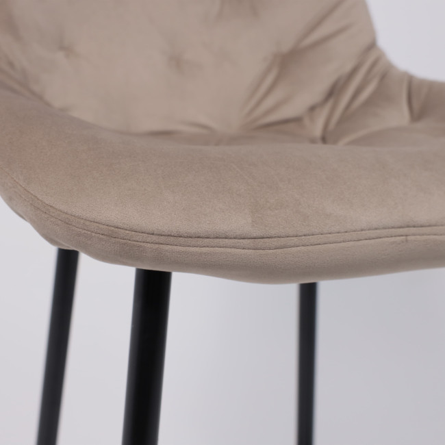 Стул ATINA барный бежевый фото-8