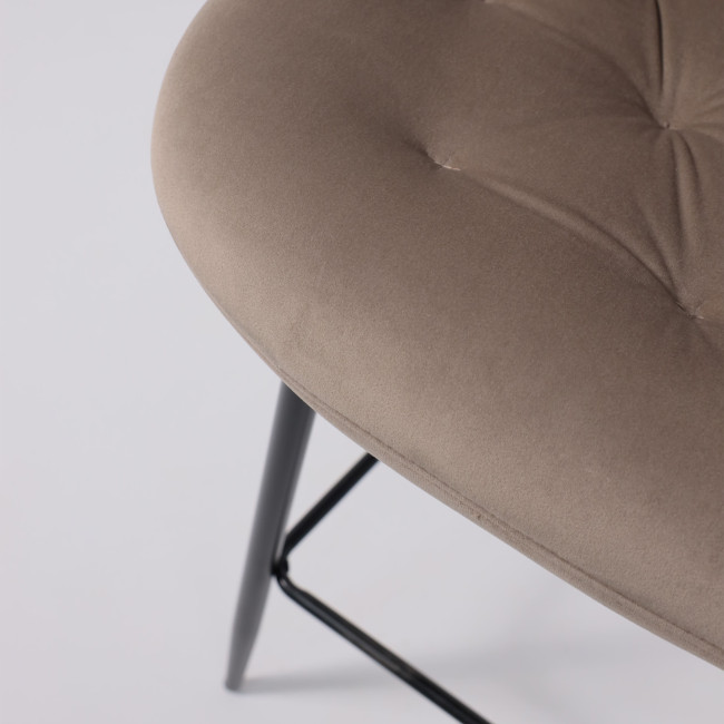 Стул ATINA барный бежевый фото-7