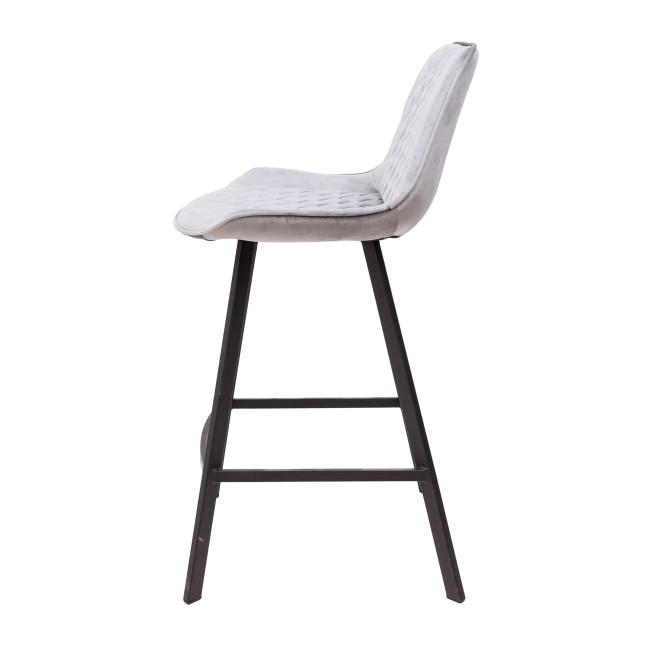 Стул барный LEROS светло-серый фото-4