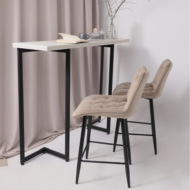 Стул барный VITO, бежевый  фото-7