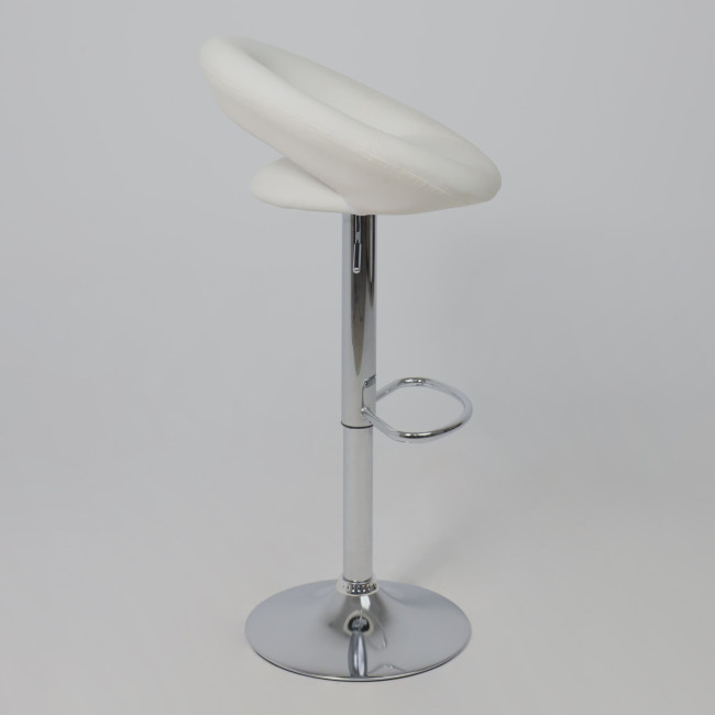 Кресло ROSA, экокожа белый фото-8