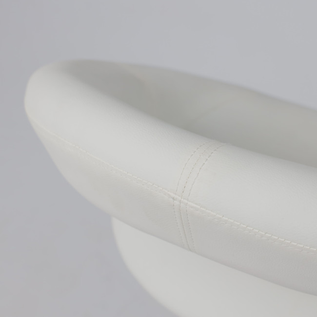 Кресло ROSA, экокожа белый фото-3