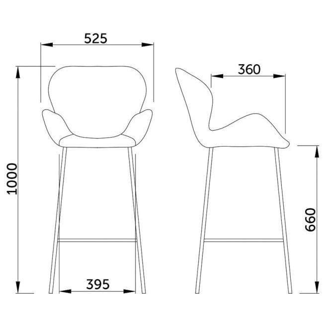 Стул барный LAGOS фото-5