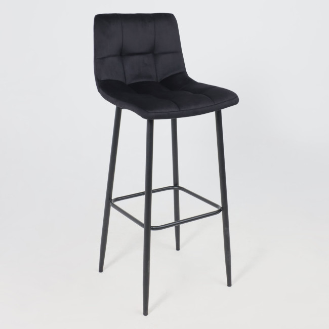 Кресло барное РОЙ В, Seven 035 черный - фото1 Кресло барное РОЙ В, Seven 035 черный - фото1