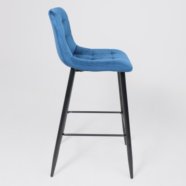 Стул STELLA, барный, синий фото-6