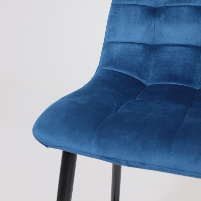 Стул STELLA, барный, синий фото-10