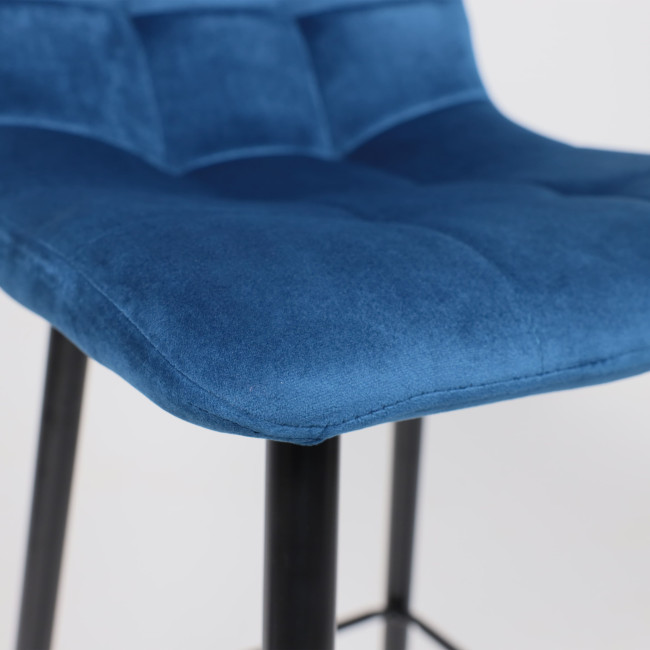 Стул STELLA, барный, синий фото-7