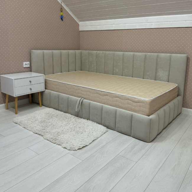 Кровать Майя с рельефными бочками - фото2