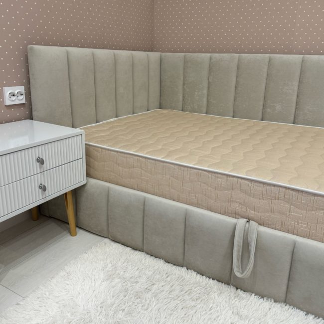 Кровать Майя с рельефными бочками фото-3