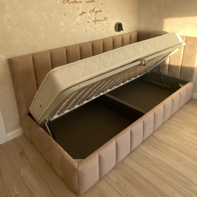 Кровать Майя с рельефными бочками фото-5