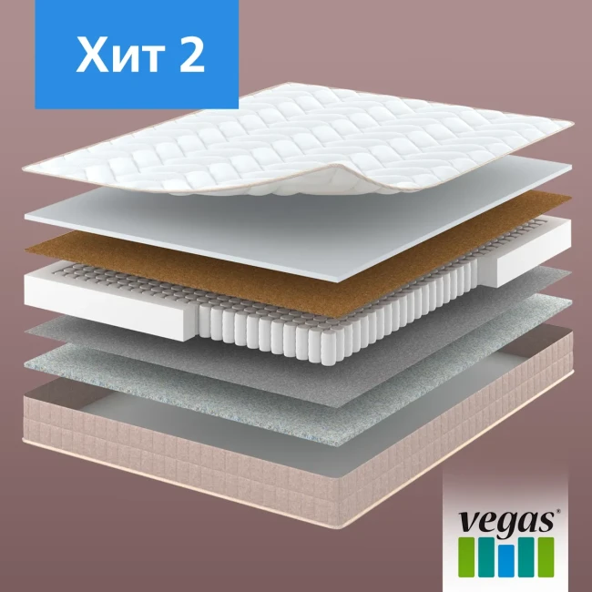 Матрас Vegas Хит 2 70*160 фото-2