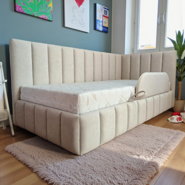 Кровать Майя с рельефными бочками - фото1